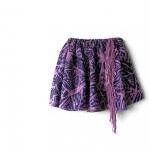 Kids Clothes. Purple Skirt With Fringe. Handmade..