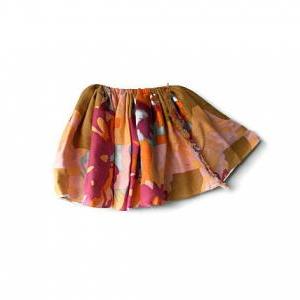 Toddler Floral Skirt, Reversible Skirt For Girls,..